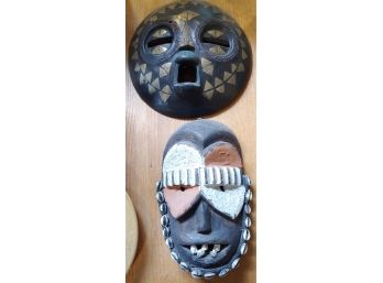 Hand Carved Kenyan Faces