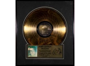 John Lennon Limited Edition Record Display