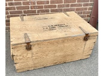 Old Industrial Crate, Trunk