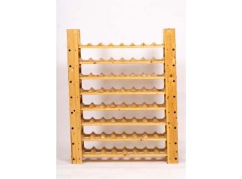 Commercial Quality Collapsible Wooden Wine Rack