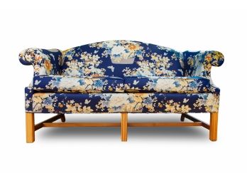 Clayton Marcus Chippendale Style Camelback Sofa/Settee   (1 Of 2)