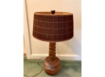 Layered Wood Lamp ~ Very Cool Lampshade ~