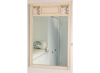 Cream Wooden Mirror