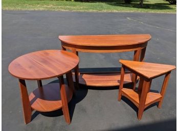 Great Trio Of Ethan Allen Accent Tables