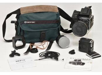 Hasselblad Millennium Camera 503CW With Lenses, Accessories And Carrying Case