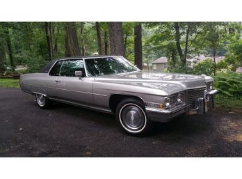 GREAT CONDITION 1972 CADILLAC COUPE DEVILLE - 2 OWNERS ALL PAPERWORK (See Description)