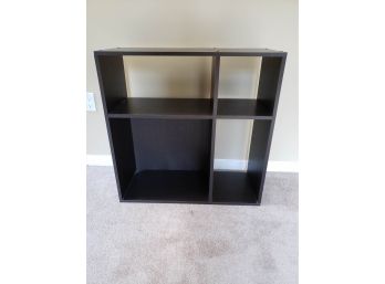 Black Cubby Bookcase