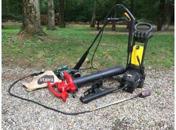 Great Assorted Tool Lot -   Power Washer, Edger, Blower & Torch ALL FOR ONE BID !