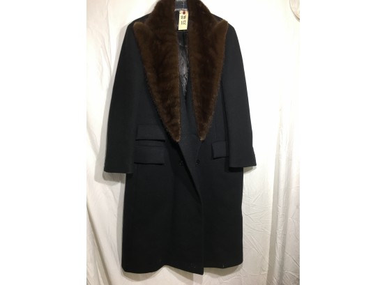 BB-112 Incredible RALPH LAUREN Mens Coat With Mink Size X-large - Paid Over $2,500 AMAZING !