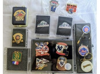 Collection Of Sports Enamel Pins