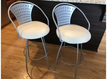 Pair Of Fly By Night Bar Stools