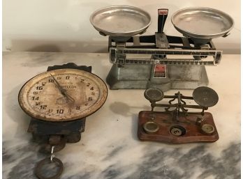 Lot Of Vintage Scales