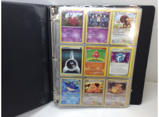 Binder #2 Full Of More Than 130 Pokemon Trading Cards