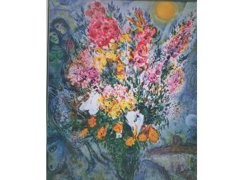 Marc Chagall Lithograph, Le Grande Bouquet (9940)