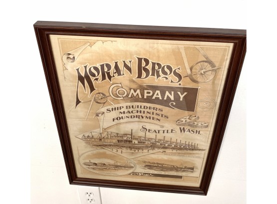 Moran Bros. Shipping Company From Seattle Washington