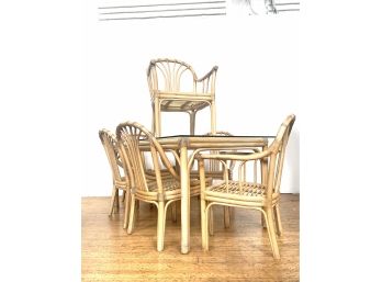 Bamboo Boho Chic Dining Room Set - Made In The Philippines