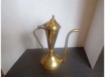 Hand Hammered Brass Teapot