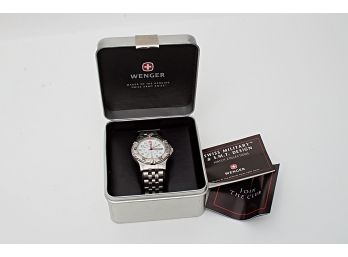 NEW Wenger Stainless Steel Watch