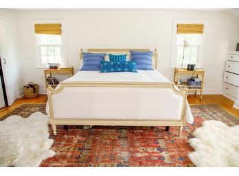 Gorgeous French Style Upholstered Bed- King