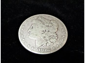 1882 P U.S. Morgan Silver Dollar
