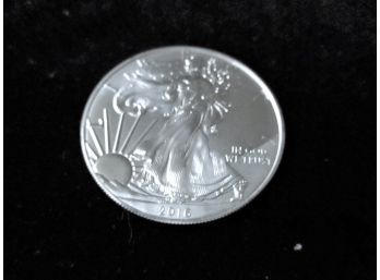 2016 U.S. Silver Eagle, 1 Troy Ounce.