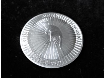 2016 Australian Silver Dollar, 1 Troy Ounce.