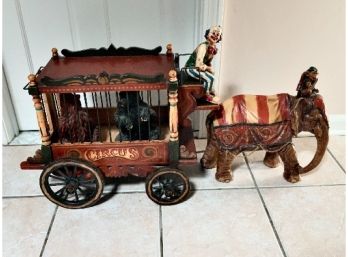 Large Vintage Barnum & Bailey Circus Wagon