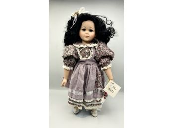 Fine Collectible Porcelain  Marie Osmond Doll ~ Signed By Marie Osmond And Personalized - 1992