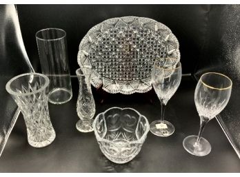 Crystal Lot #2 ~ Glasses, Vases & More ~