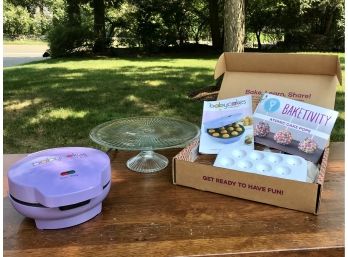 Cake Stand And Pop Maker