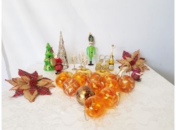 Lovely Assortment Of Holiday Ornaments & Home Decor