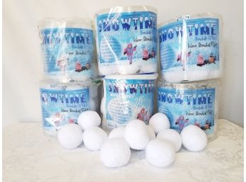 Lot Of Snow Time Indoor Snowballs