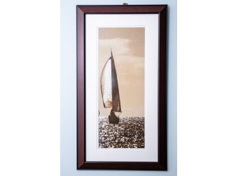 Pair Of Framed Sailboat Prints