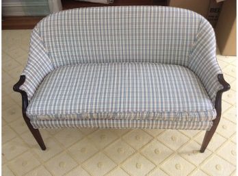 Antique Love Seat Reupholstered