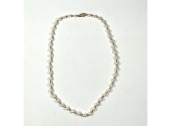 Pearl & 14k Necklace