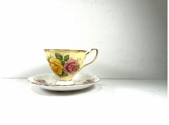 Vintage • Bone China 'Clare' & Royal Avon - The Flowers Of Shakespeare