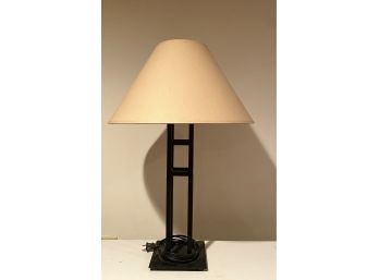 Craftsman Style • Metal Base Lamp