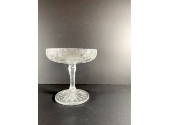 Faceted Crystal • Pedestal Candy Dish