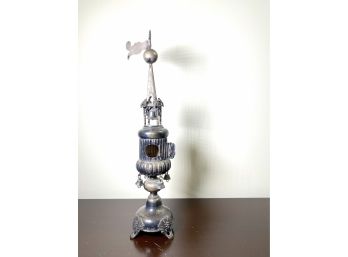Antique • Sterling Silver  • Russian Judaica Spice Tower • 8.10oz