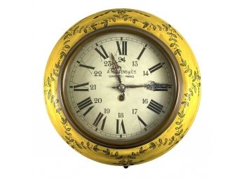 Antique • A. Martens & Co • Paris • 8 Day Mechanical Clock