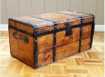 Late 19th Century Travel Trunk