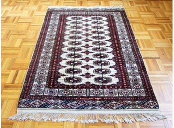 A Mid 20th Century Bokhara Rug - Artist Signed