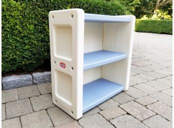 An Acrylic Bookcase By Little Tikes
