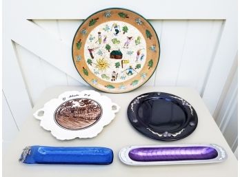 A Grouping Of Servingware