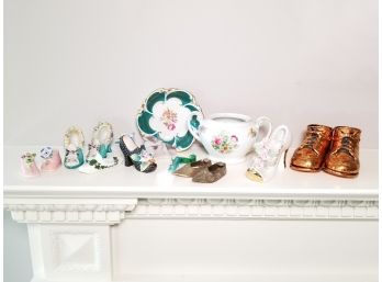 An Assortment Of Vintage Ceramics, Some Occupied Japanese