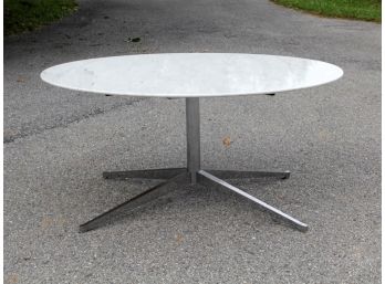 A Mid Century Modern Marble Top Dining Table