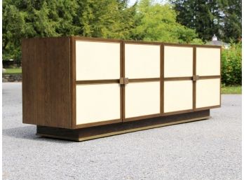 A Custom Modern Hardwood Credenza (Possibly By Mattaliano Of Chicago)