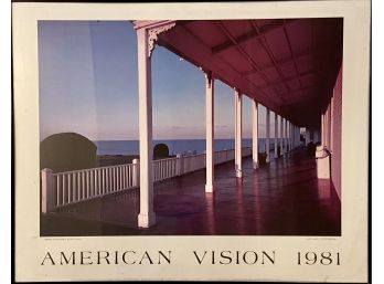 American Vision 1981 National Artists Alliance Exhibition Poster