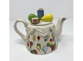 Vintage Cardew England Birthday Table Teapot