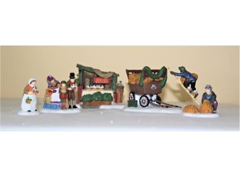 Department 56 Dickens Series Christmas Pudding Costermonger & Thatchers